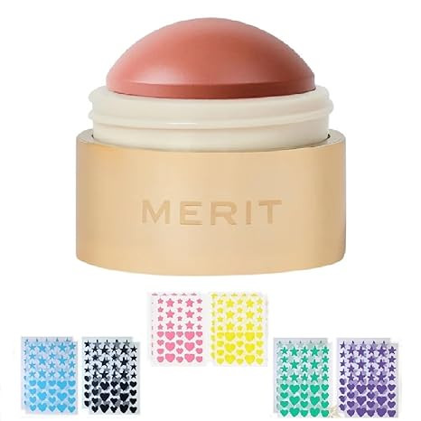 M Flush Balm Cream Blush (0.31oz) (Beverly Hills - soft peach) + Bonus Acne Patch (36 Pieces) | Amazon (US)