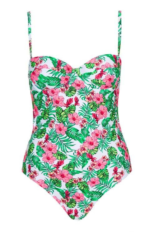 Tropical Print Swimsuit | Topshop US