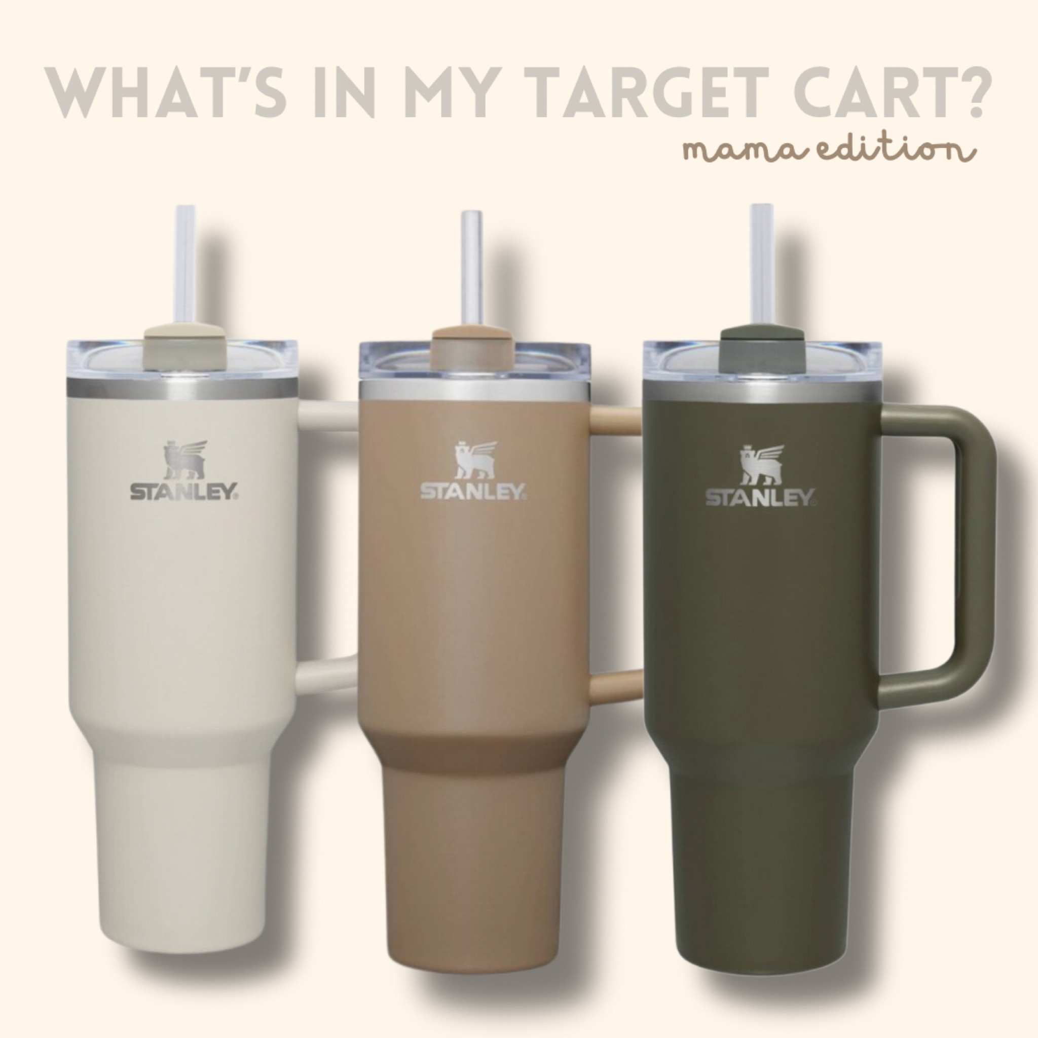 NEW Stanley x Hearth & Hand tumblers now available at @target ! I am i