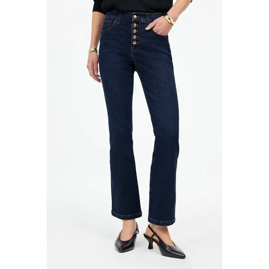 Madewell Kick Out Crop Jeans in Larkspur at Nordstrom Rack, Size 28 | Nordstrom Rack