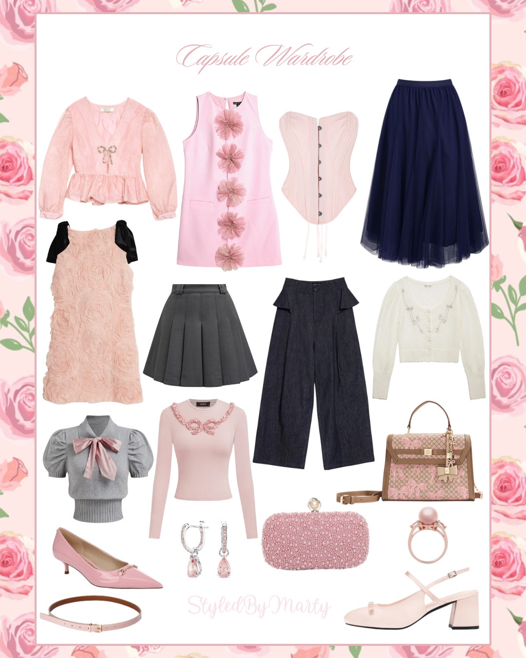 Capsule Wardrobe Ideas


Fall capsule wardrobe, autumn fashion, fall dress, pink dress, pink outfit, pink top, preppy outfit, preppy style, cardigan, feminine fashion, girly style, romantic style 

#LTKStyleTip #LTKFindsUnder100 #LTKFindsUnder50