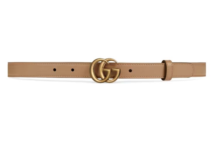 Thin belt with Double G buckle | Gucci (US)