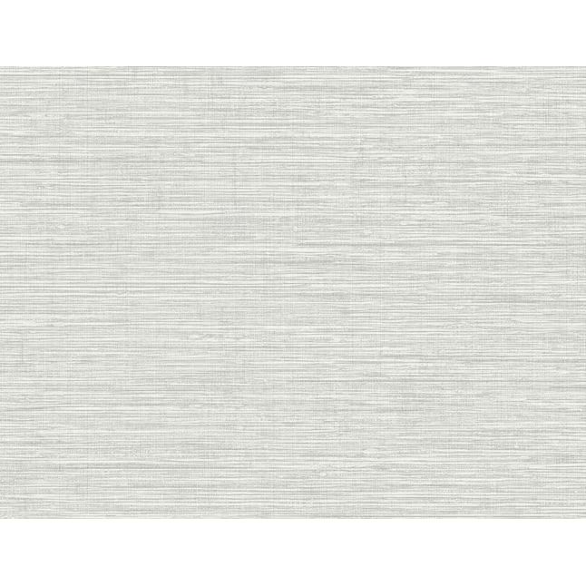 Seabrook Designs Beach House 60.75-sq ft Daydream Gray Paper Textured Solid Unpasted Wallpaper | Lowe's