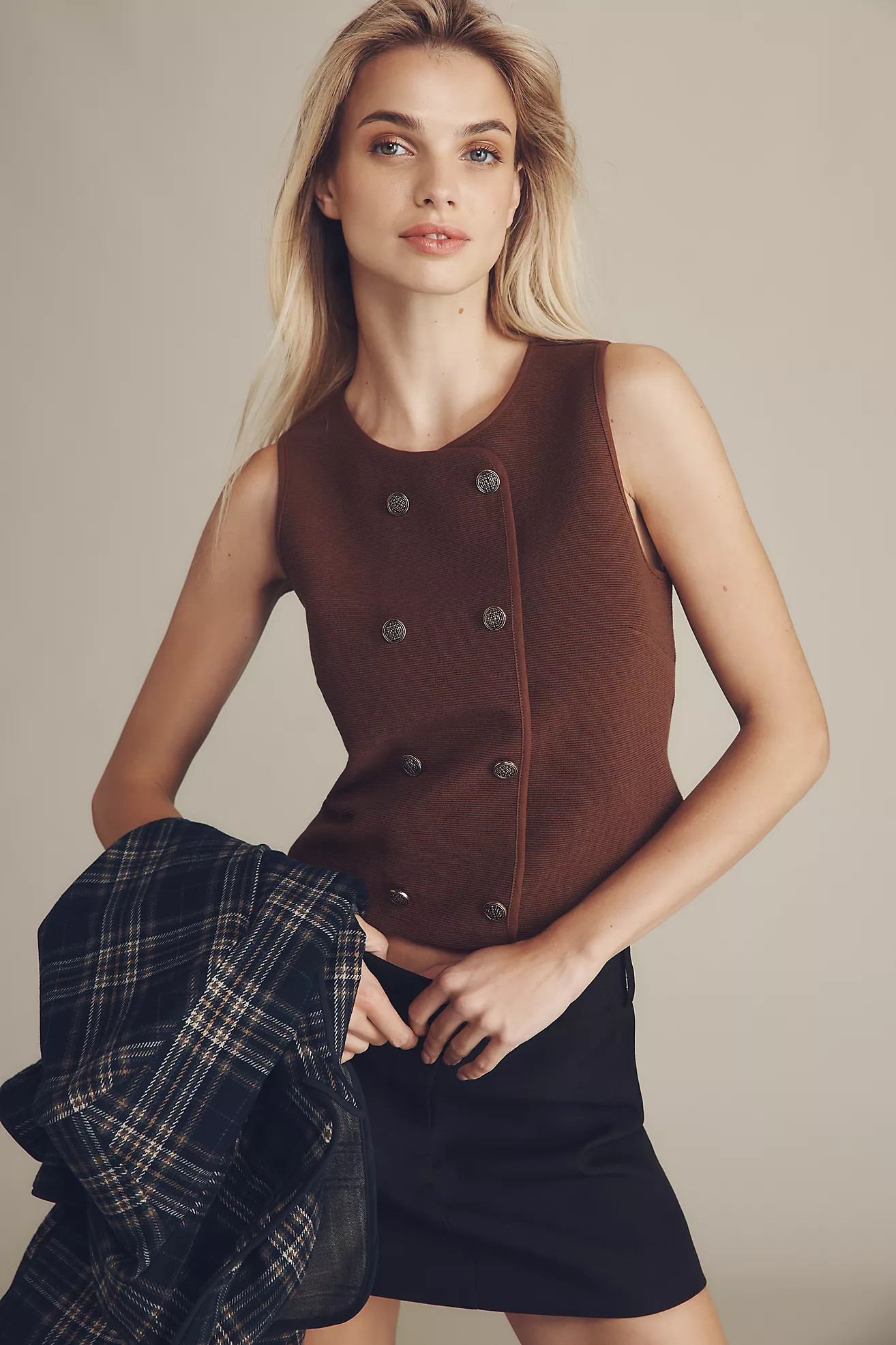 Dolan Left Coast Structured Vest | Anthropologie (US)