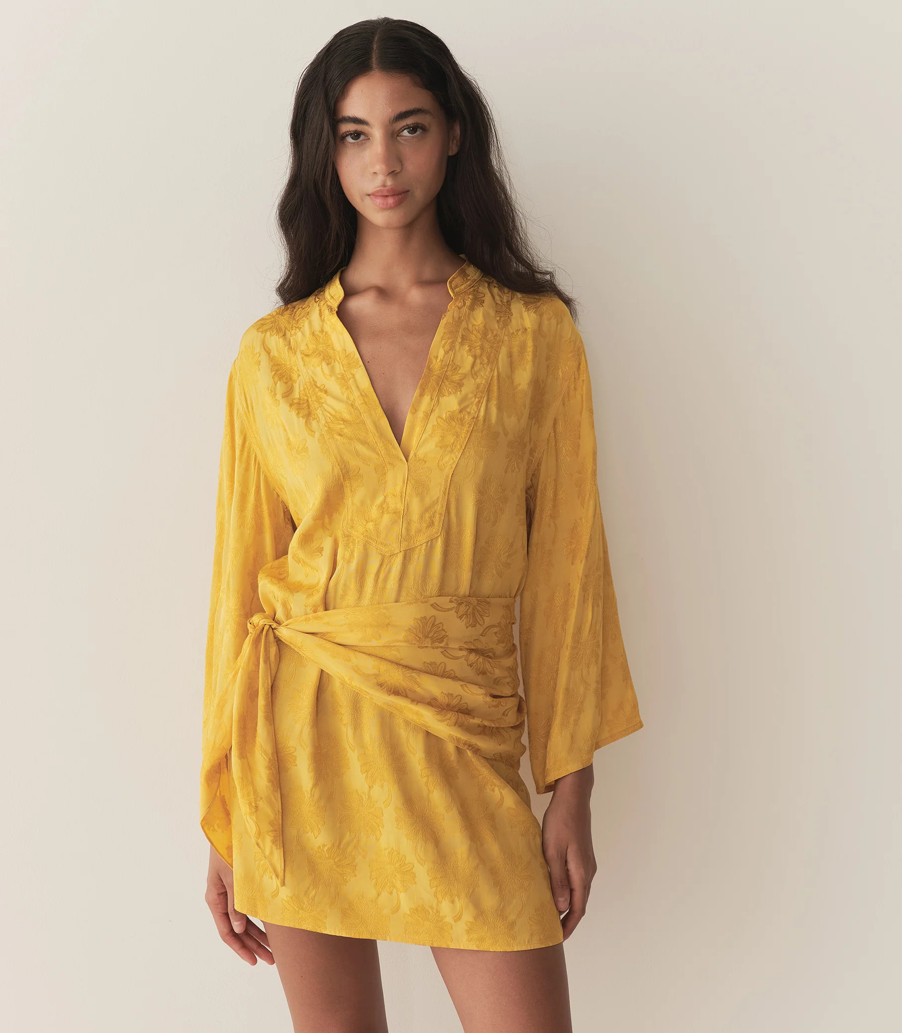 Leona Dress - Gilded Marguerite Jolie | DÔEN | DOEN