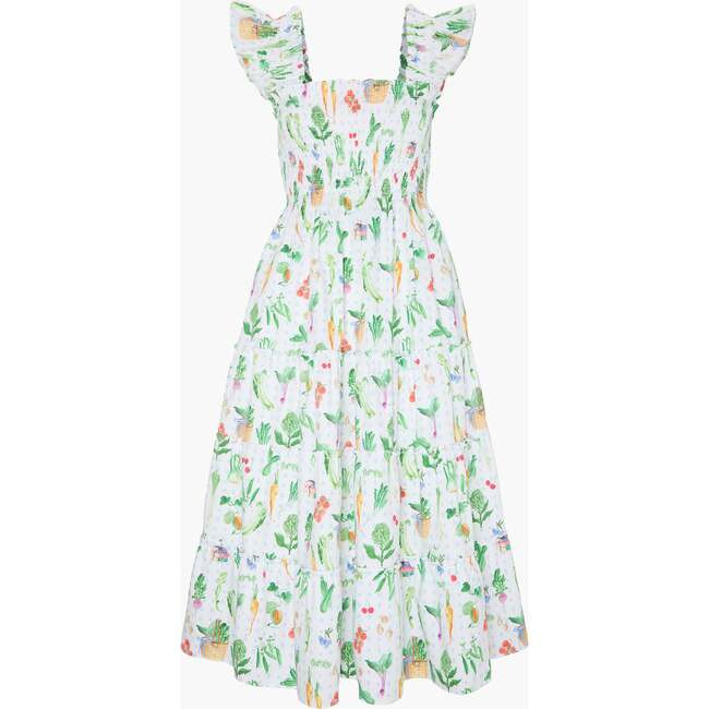 Hill House Home | The Ellie Nap Dress, Farmer's Market (White, Size 2X-Small) | Maisonette | Maisonette
