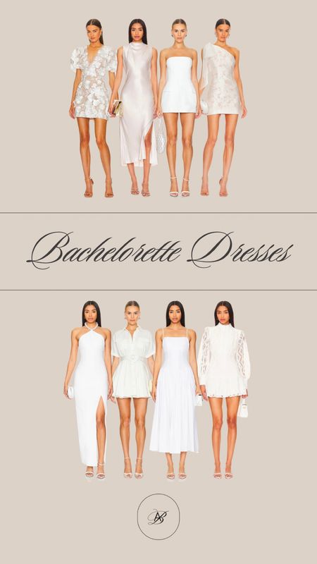 Bachelorette dresses! These white dress from Revolve are the perfect pieces for your Bachelorette trip! 💍

White dress, bachelorette dress, revolve dress, rehearsal dinner dress 

#LTKstyletip #LTKSeasonal #LTKwedding