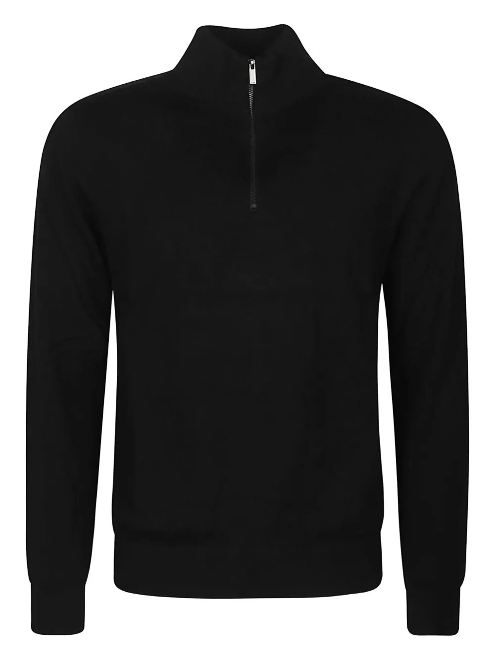 Michael Kors zip turtleneck sweater - Black | Farfetch Global
