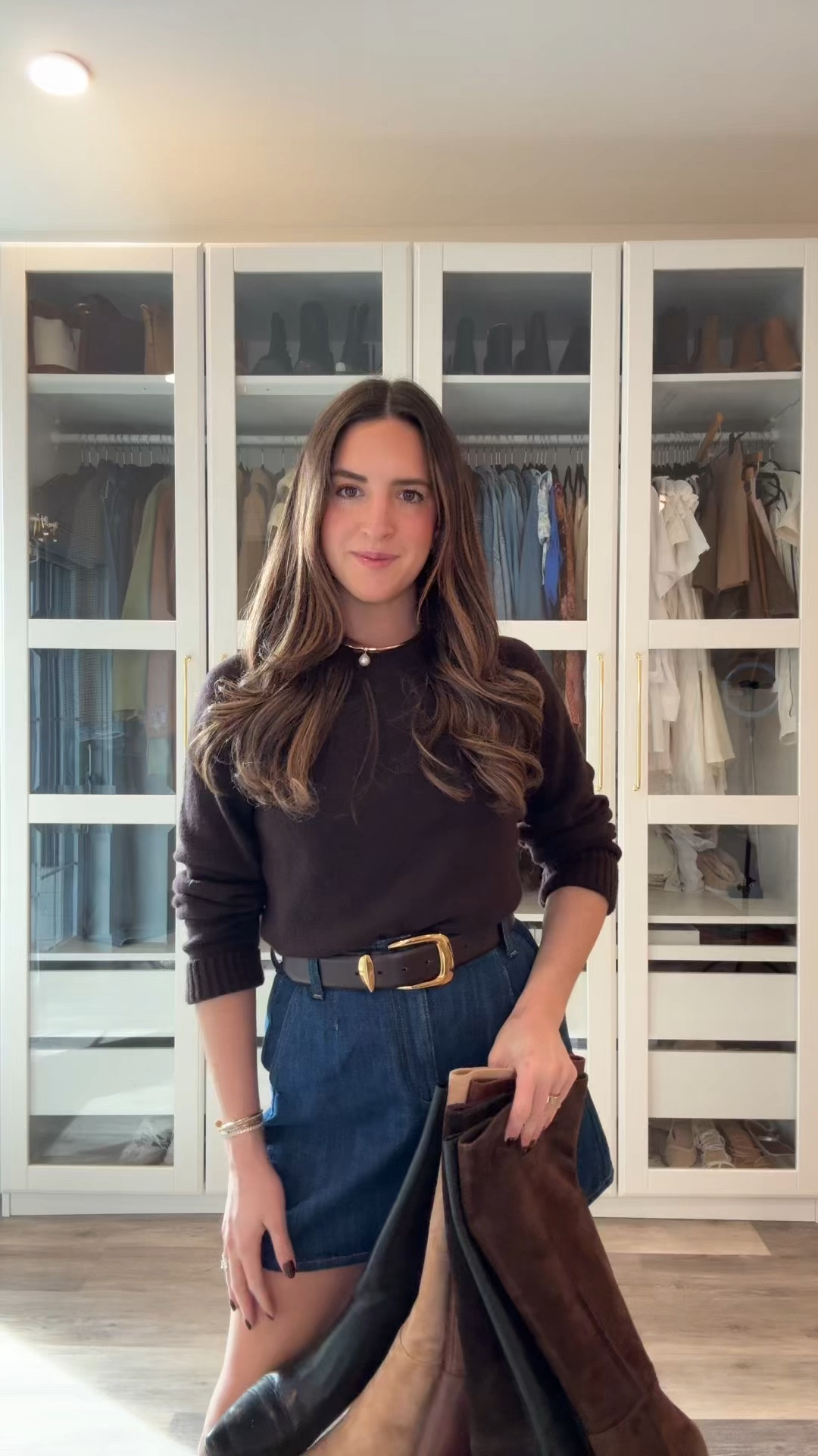 Boots 
Knee high boots

#LTKStyleTip #LTKShoeCrush