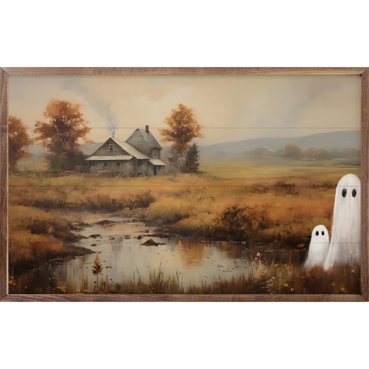 August Grove® Ghosts In Field By Petals Prints Design | Wayfair | Wayfair North America