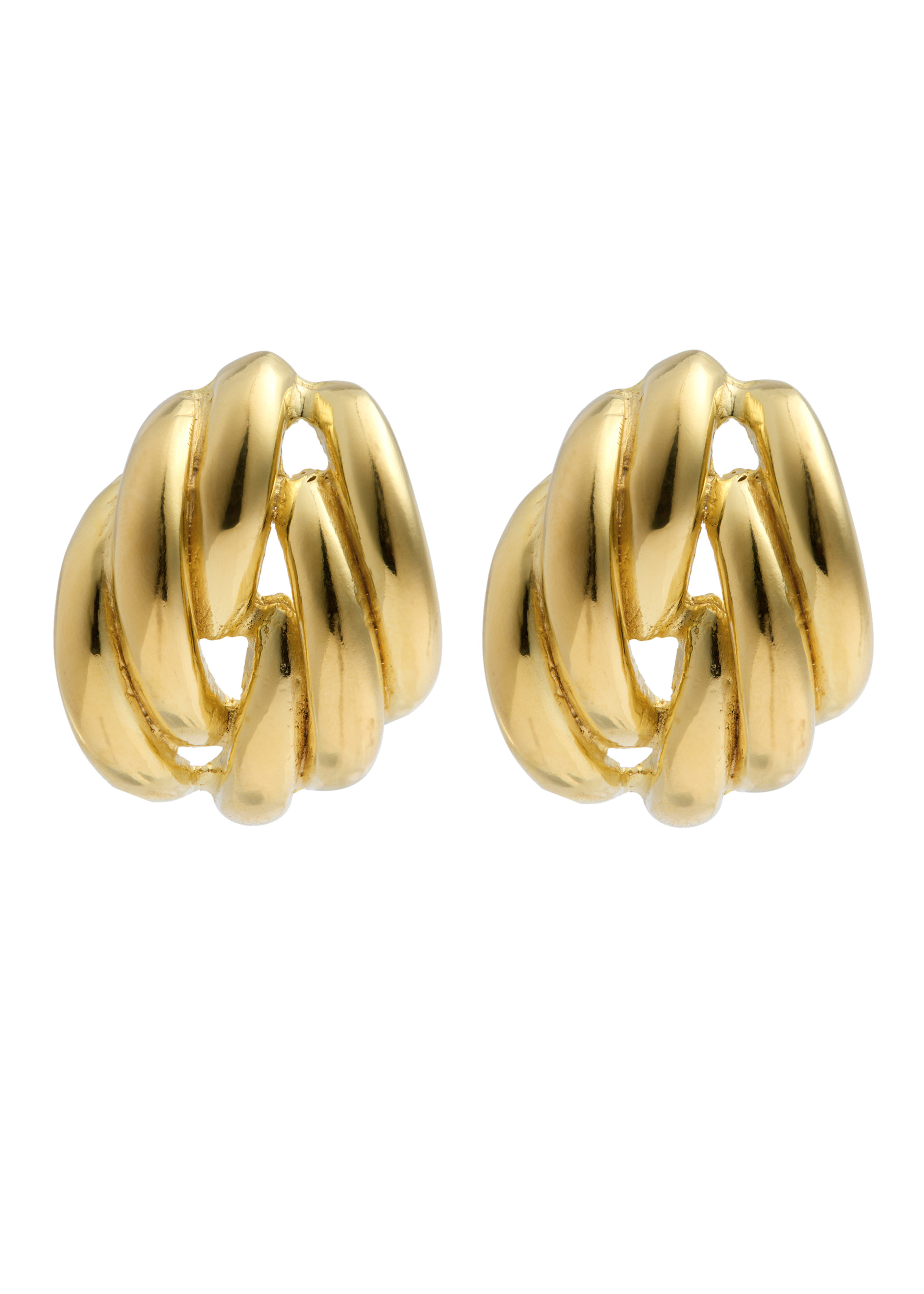 Clos 24kt gold-plated earrings | Harvey Nichols