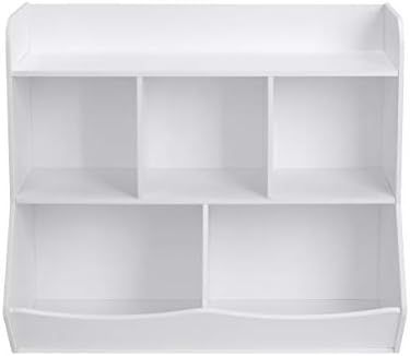 UTEX Toy Storage Organizer with Bookcase, Kid’s Multi Shelf Cubby for Books,Toys, Storage Organizer  | Amazon (US)