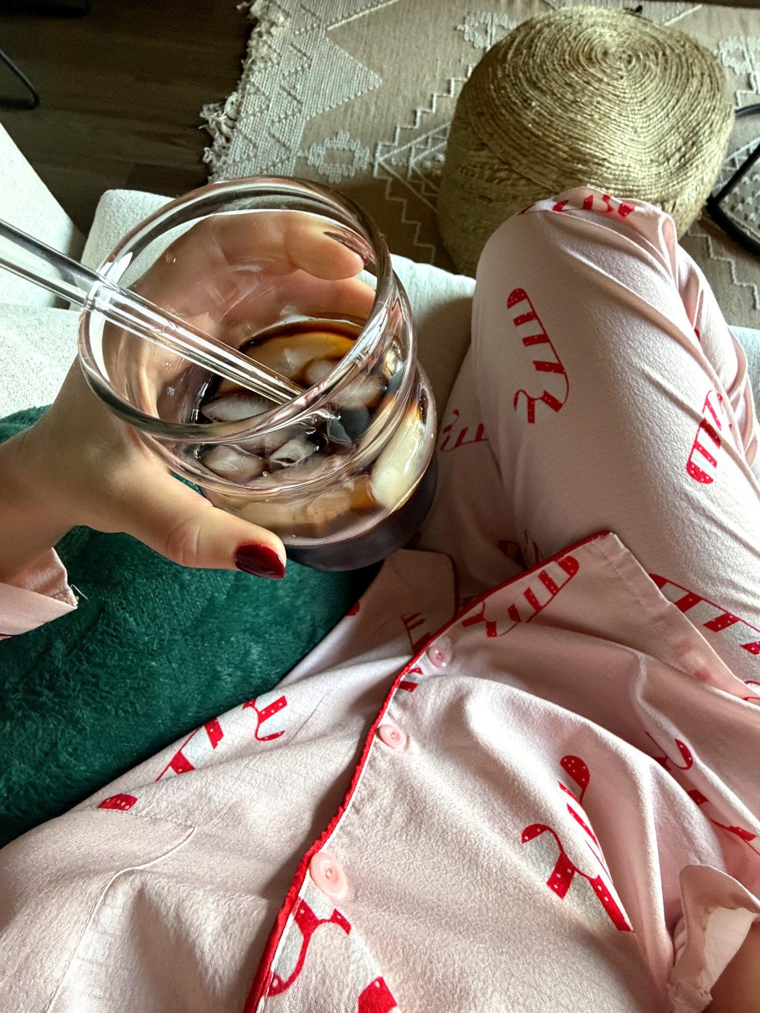 Relaxing Saturday Morning Vibes: Christmas PJs and Coffee 🎄☕️

#LTKCyberWeek #LTKHoliday #LTKSeasonal