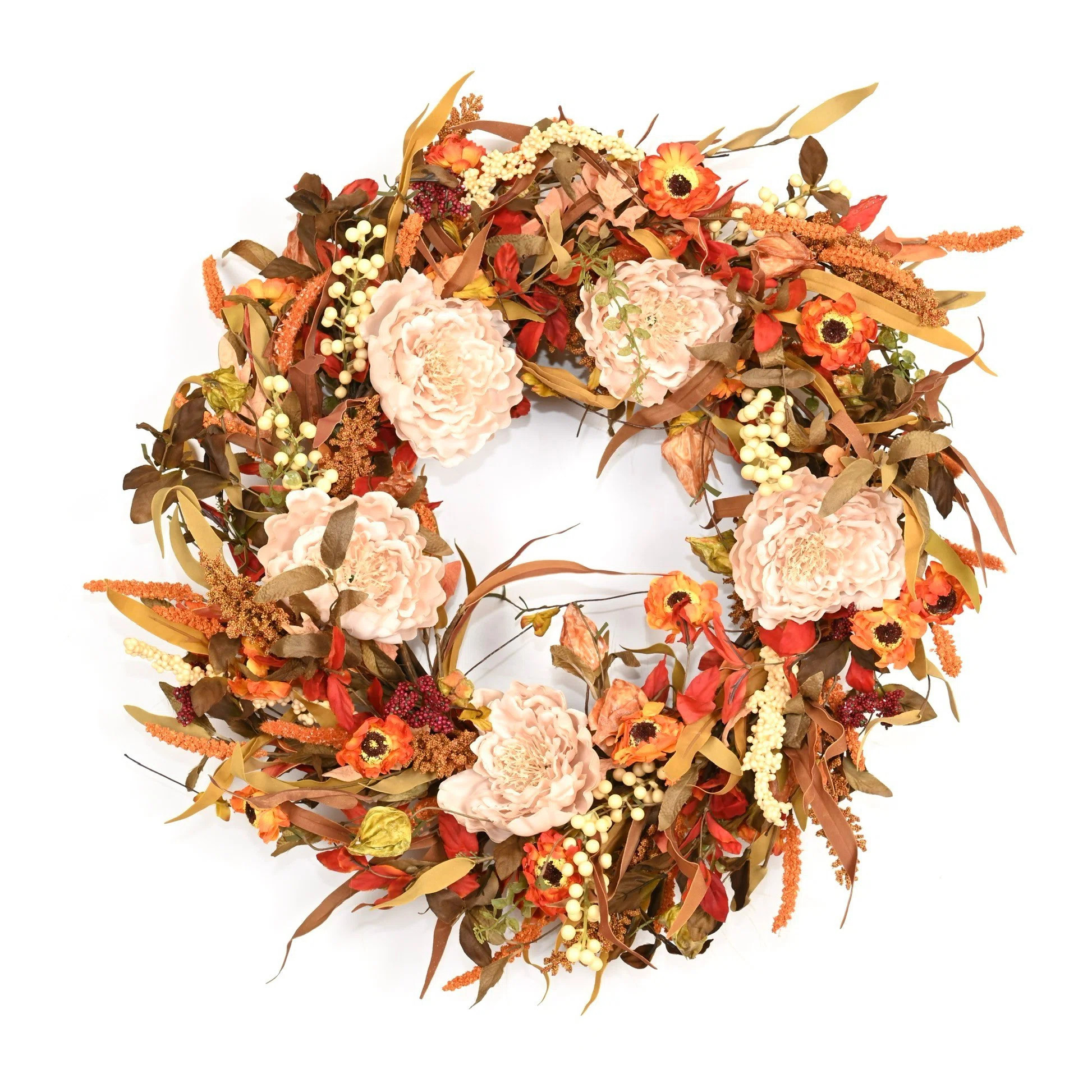 Handcrafted Faux 26'' Wreath | Wayfair North America