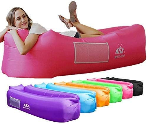 Wekapo Inflatable Lounger Air Sofa Hammock-Portable,Water Proof& Anti-Air Leaking Design-Ideal Co... | Amazon (US)