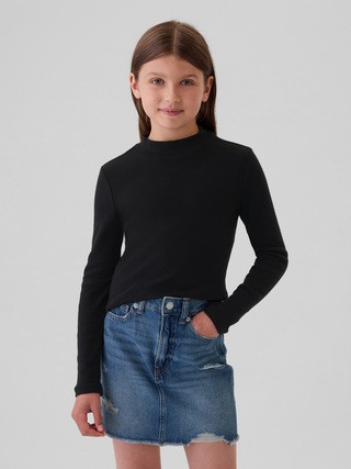 Kids Rib Mockneck T-Shirt | Gap (US)
