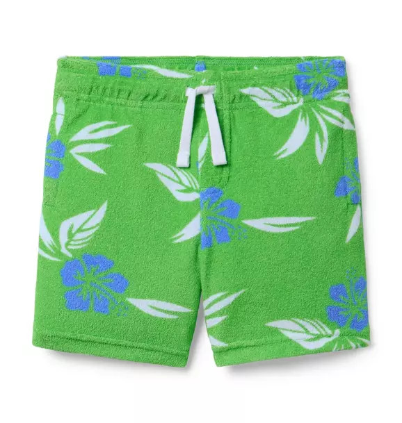 Hibiscus Floral Terry Short | Janie and Jack