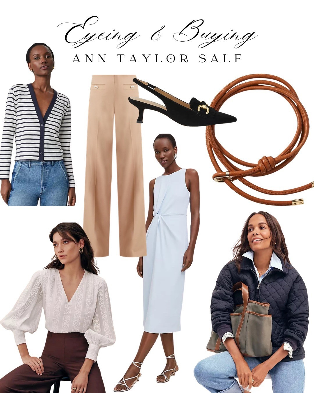 Ann Taylor is having a great sale right now. Stock up on basics for your work wardrobe, statement pieces for date night and girls weekends, and gorgeous jackets for the upcoming season!

Work outfits 
Workwear
Classic style

#LTKSaleAlert #LTKSeasonal #LTKFindsUnder100
