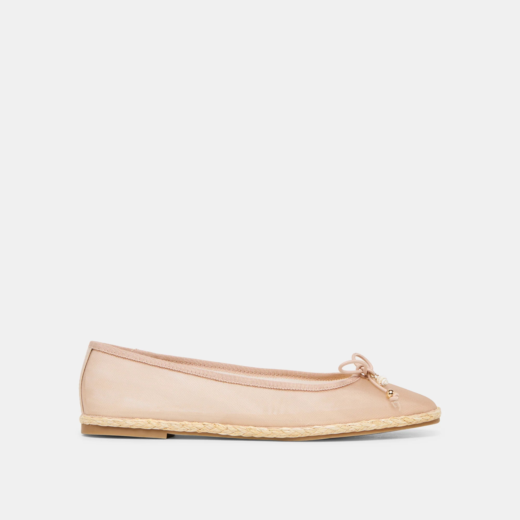 Tianna Mesh Ballet Flats Blush Mesh | DolceVita.com