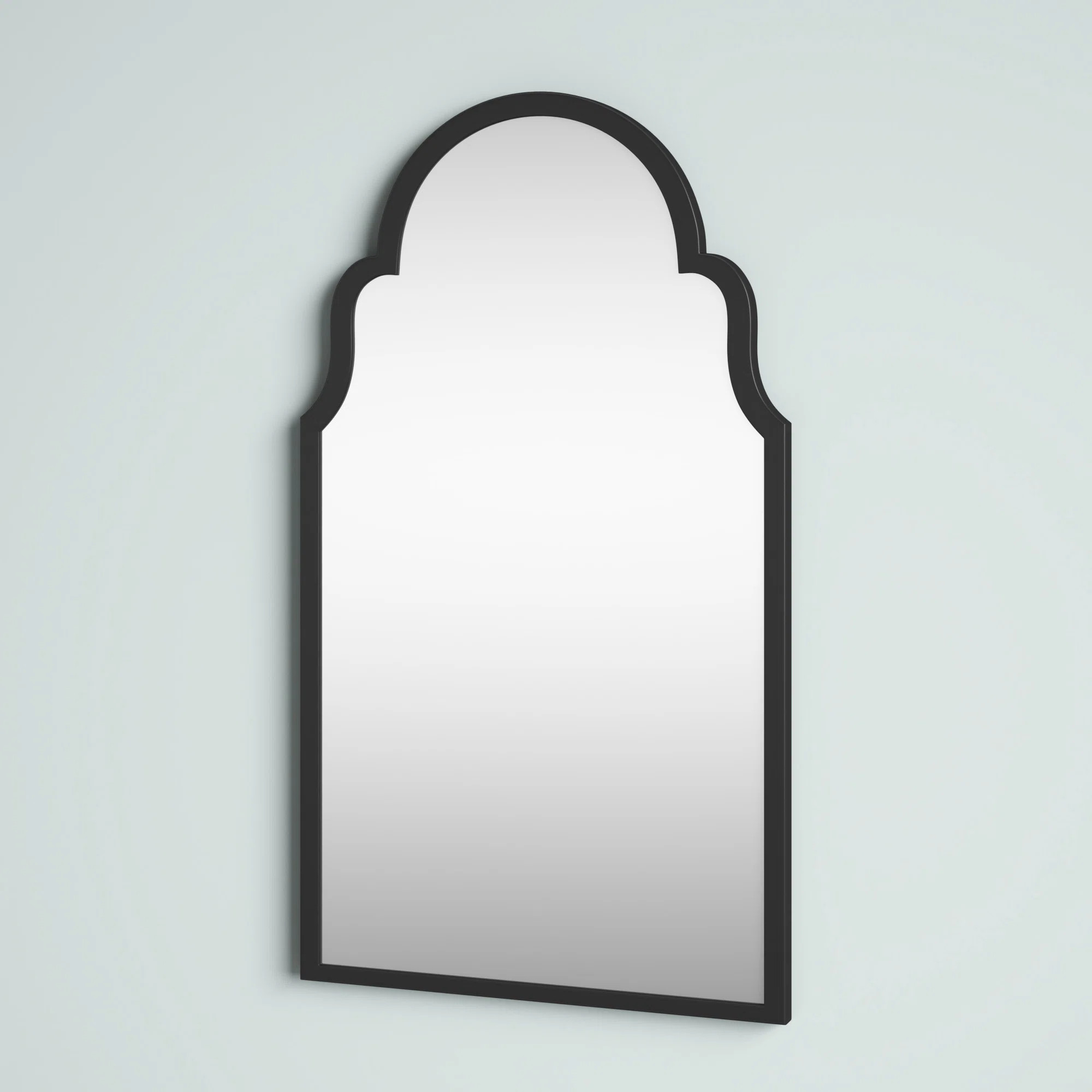 Zamora Metal Flat Wall Mirror | Wayfair North America