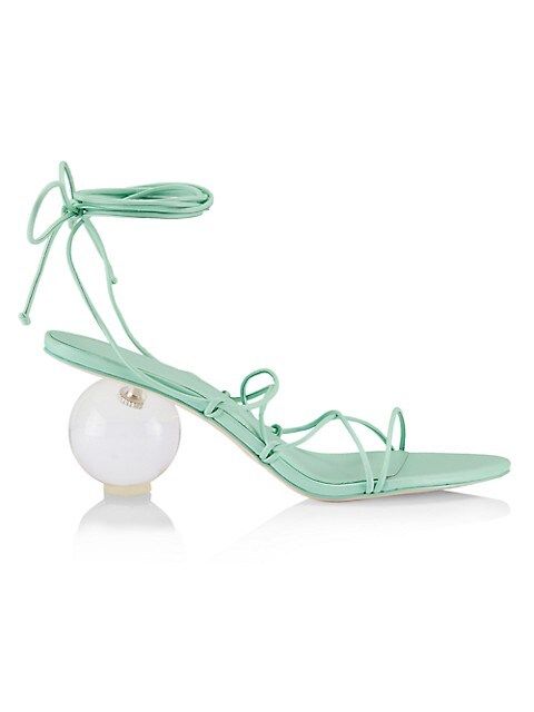 Su Leather Lace-Up Sandals | Saks Fifth Avenue