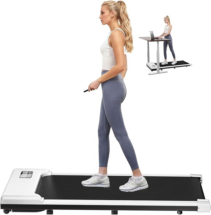 THAILE Walking Pad, Under Desk Treadmill 300+ lbs Capacity, 3 in 1 Portable Treadmill for Home, O... | Amazon (US)
