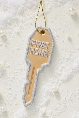 First Home Key Glass Ornament | Anthropologie (US)