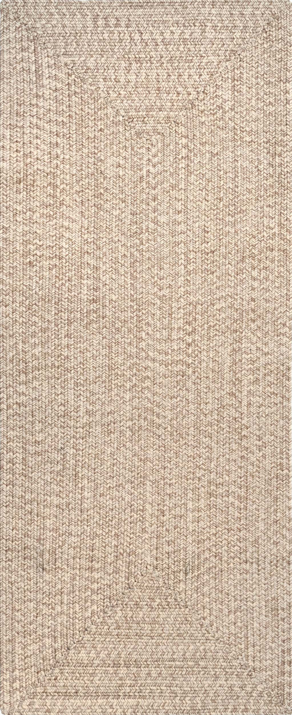 Everywhere Hand-Braided Indoor/Outdoor Rug | Tan | Rugs USA