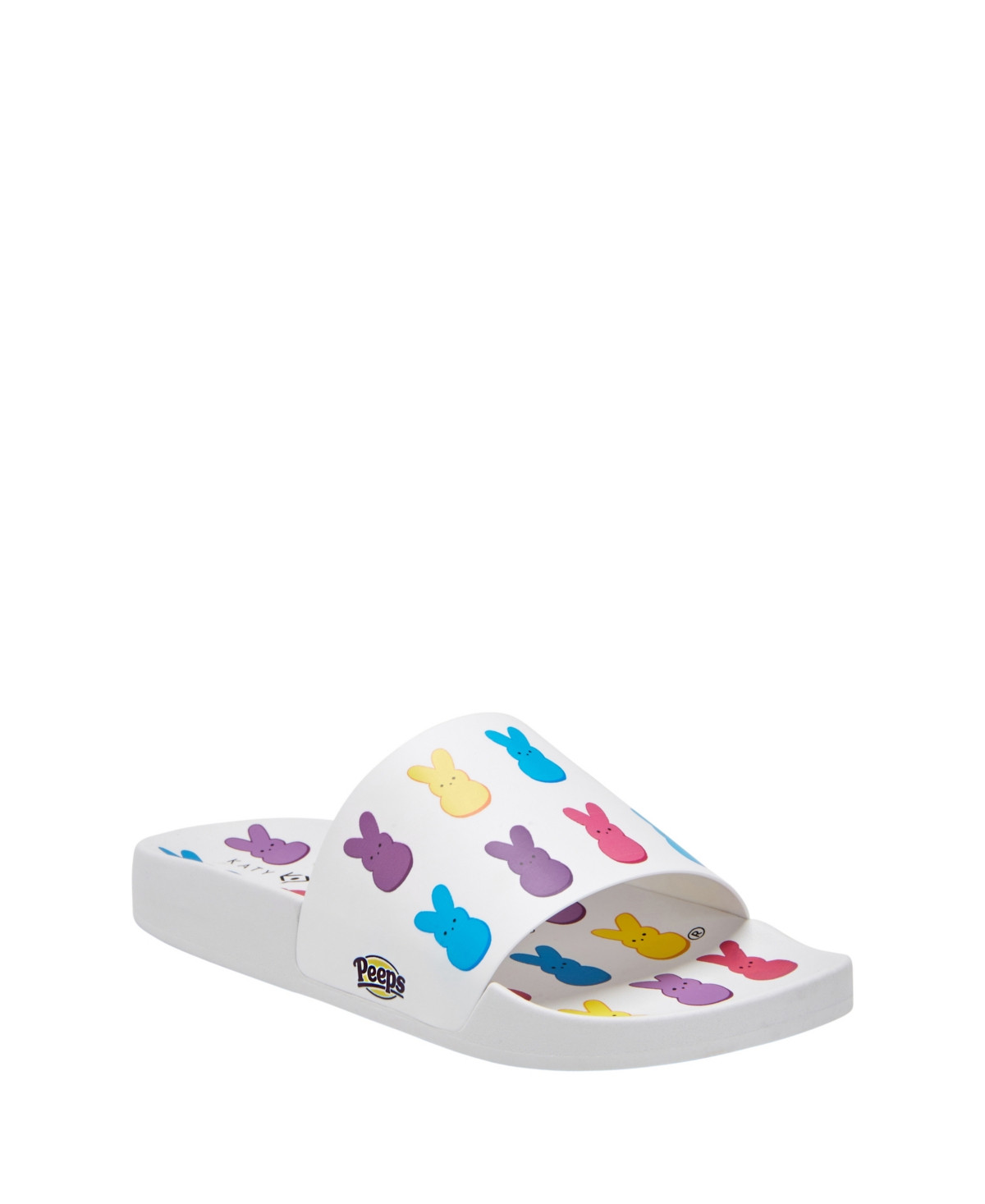 Katy Perry Women's Peeps Bunny Round Toe Slide Sandals Women's Shoes | Macys (US)