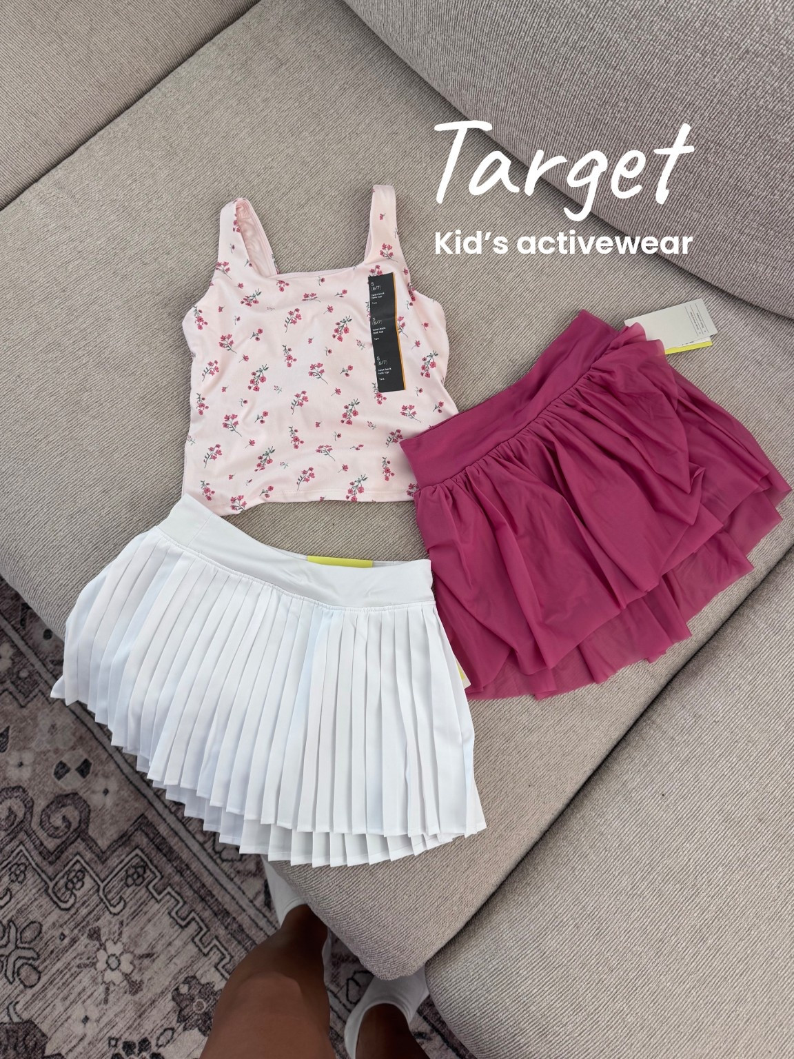 Kalli’e target pics and new tennis outfits. Size S (6-7) #springoutfits @Target 

#LTKActive #LTKKids