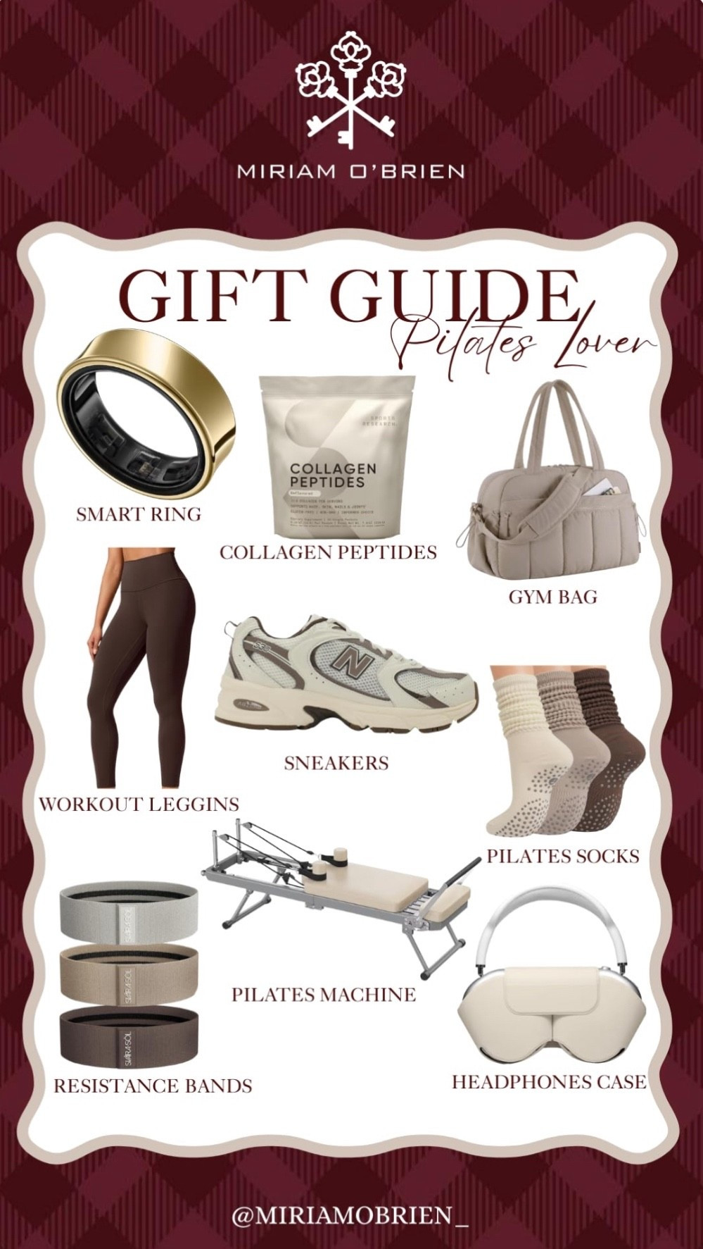If you're into Pilates, this list has all the essentials you need for your workouts.

follow me at @miriamobrien_ on IG and TikTok!

#PilatesLovers #GiftForPilatesGirls #PilatesGirls #AmazonPilatesGift

#LTKGiftGuide #LTKOver40 #LTKHoliday