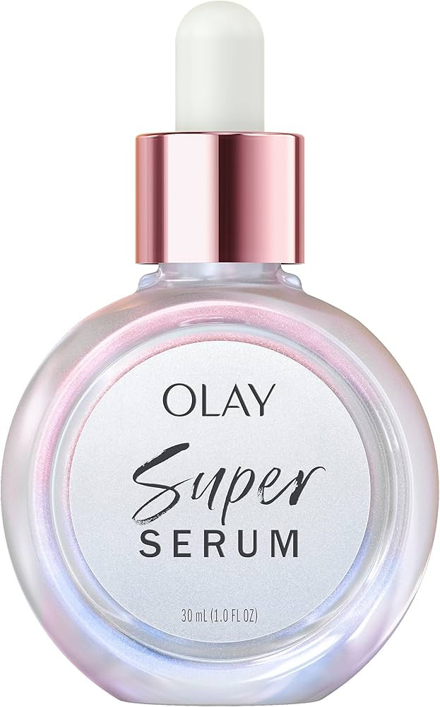 Olay Super Serum 1.0 oz with Niacinamide, Vitamin C, Collagen Peptide, AHA, and Vitamin E | Amazon (US)