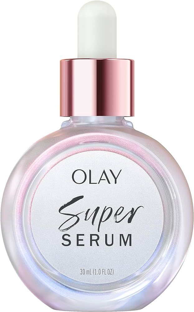 Olay Super Serum 1.0 oz with Niacinamide, Vitamin C, Collagen Peptide, AHA, and Vitamin E | Amazon (US)
