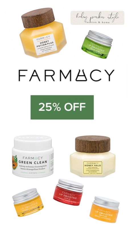 Farmacy sale
25% off all Farmacy
Honey halo
Lip peptide smoothie
Cleansing balm


#LTKSaleAlert #LTKBeauty