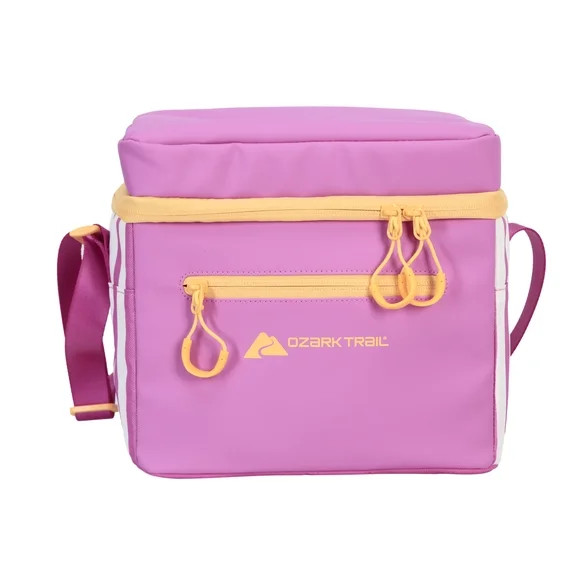 Ozark Trail Coated Soft Side Cooler with Removable Hardliner, 6 Can , 6 Quart Capacity, Summer Vi... | Walmart (US)