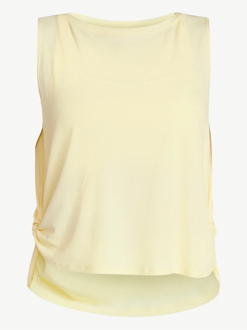 Avia Women's Side Knot Color Tank Top, Sizes XS-XXXL | Walmart (US)