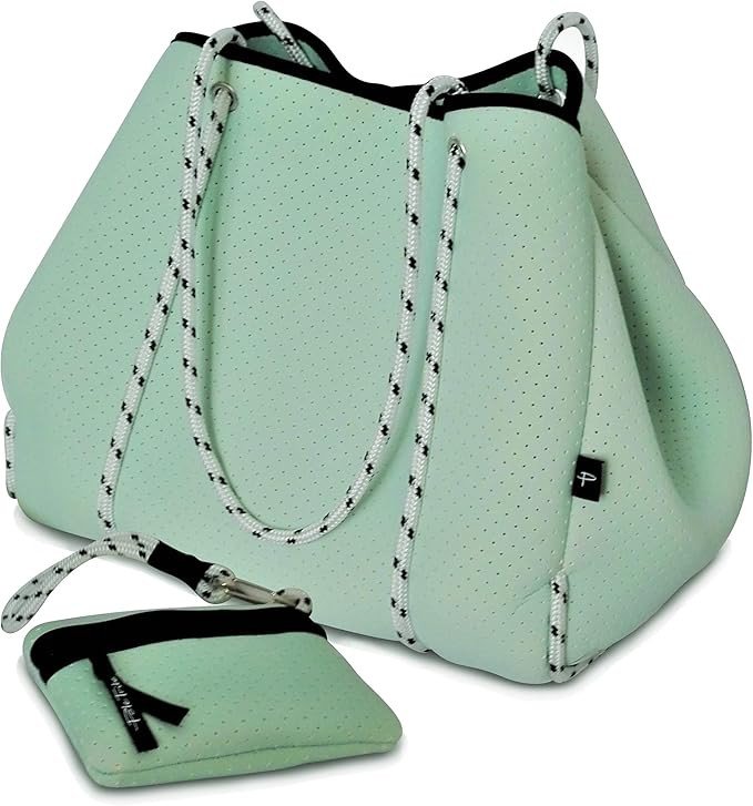 Pole Tribe Neoprene Tote - Large Beach, Gym, Travel Bag & Wallet, Water-Resistant, Durable, Light... | Amazon (US)