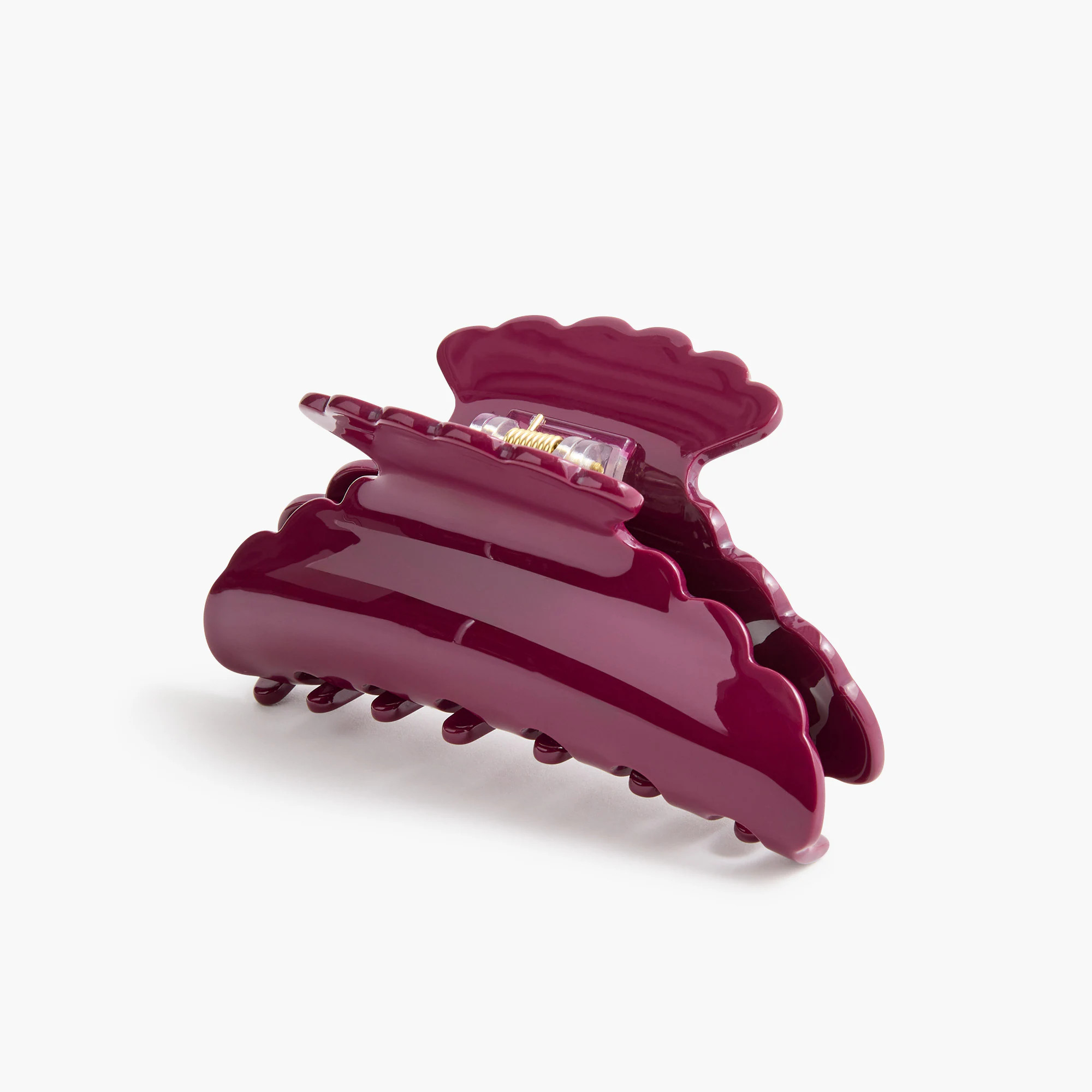 Scalloped claw clip | J.Crew Factory