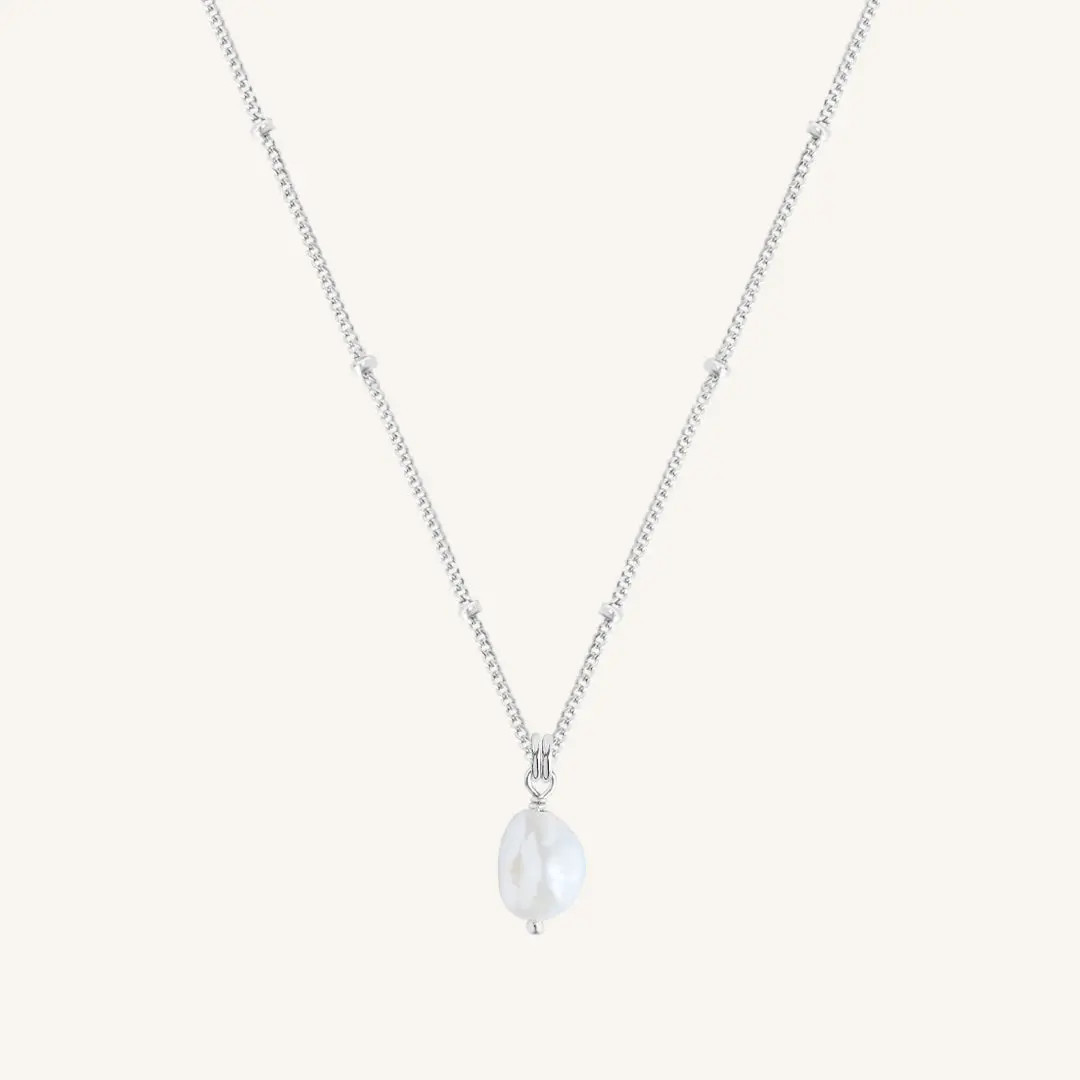 Keshi Pearl Necklace - Stone of Potential | Francesca Jewellery