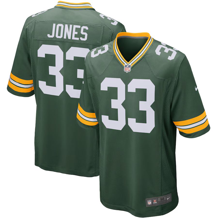 Aaron Jones Green Bay Packers Nike Player Game Jersey - Green | Fanatics