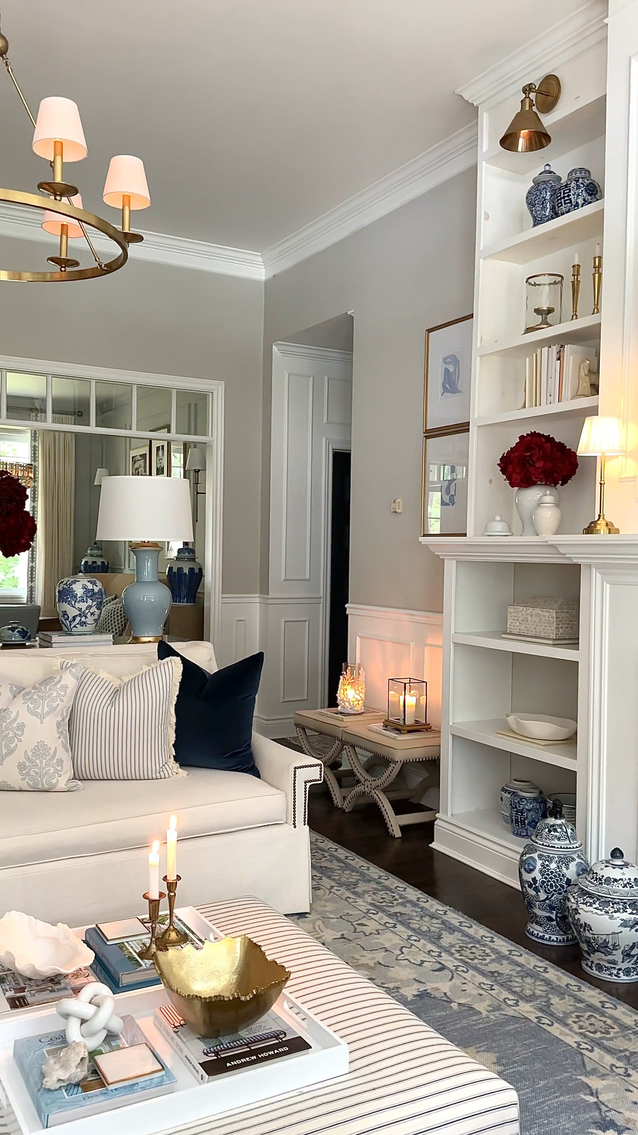 Fall is starting to take over in our home with chic decor, rich dark florals and luxe pillow covers. A simple way to update your fall home decor look! 

#LTKHome #LTKStyleTip