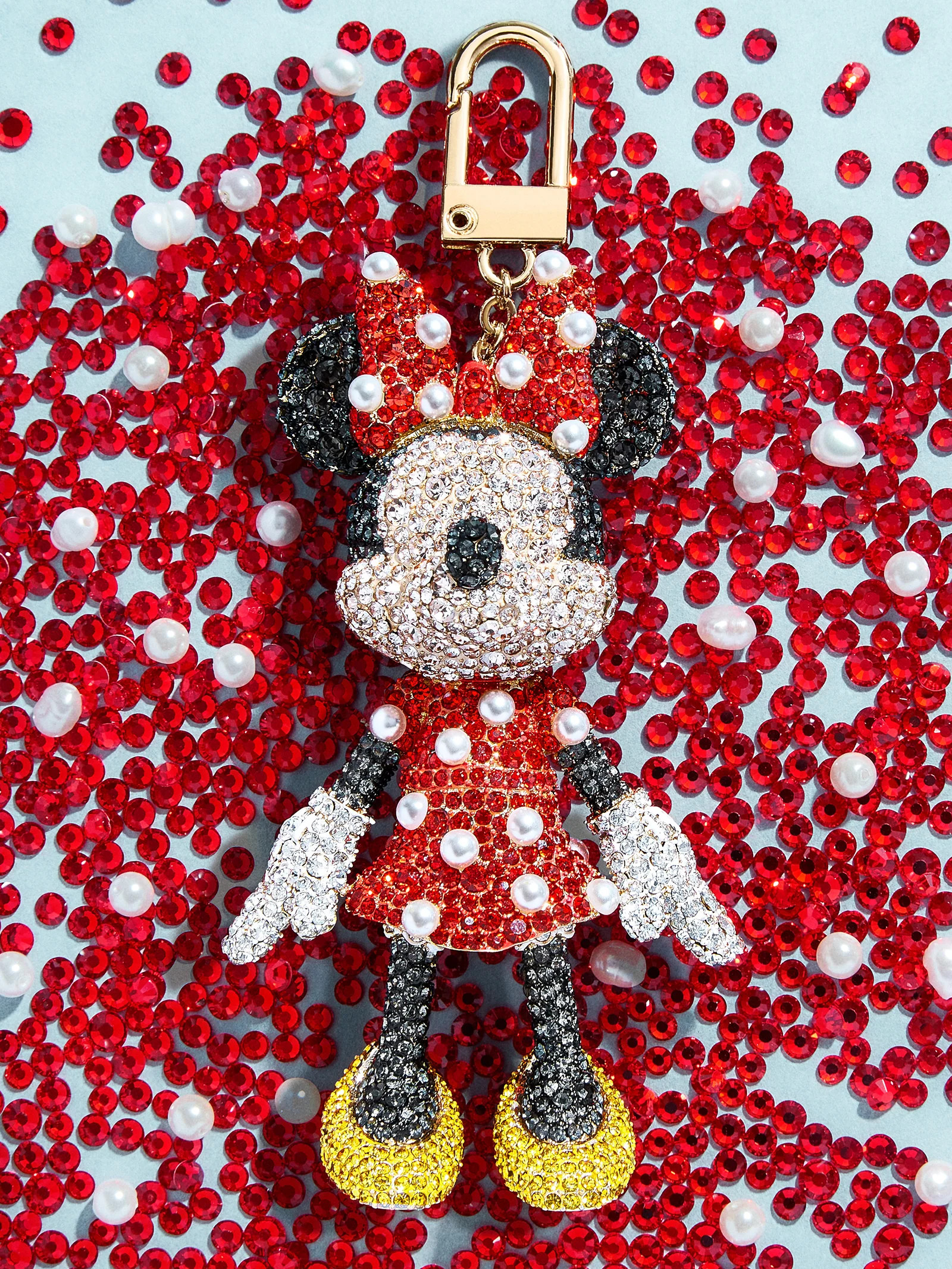 Disney Minnie Mouse Classic Pavé Bag Charm - Minnie Mouse | BaubleBar