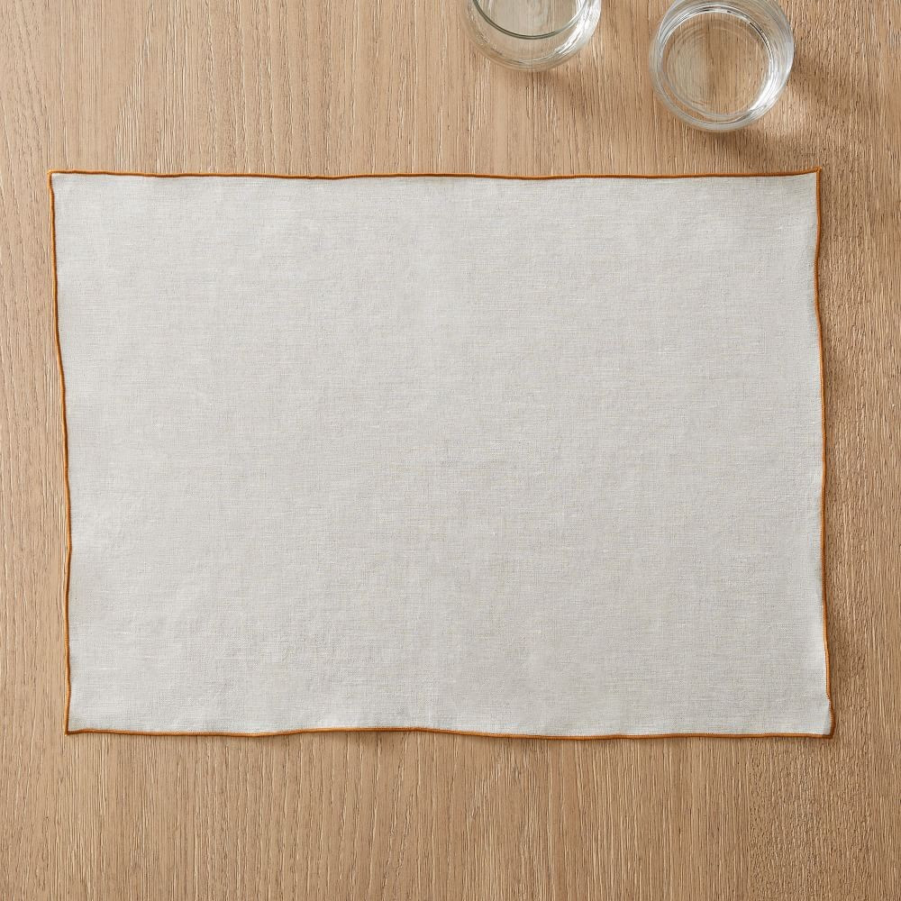 Merrowed Edge Placemats | West Elm (US)