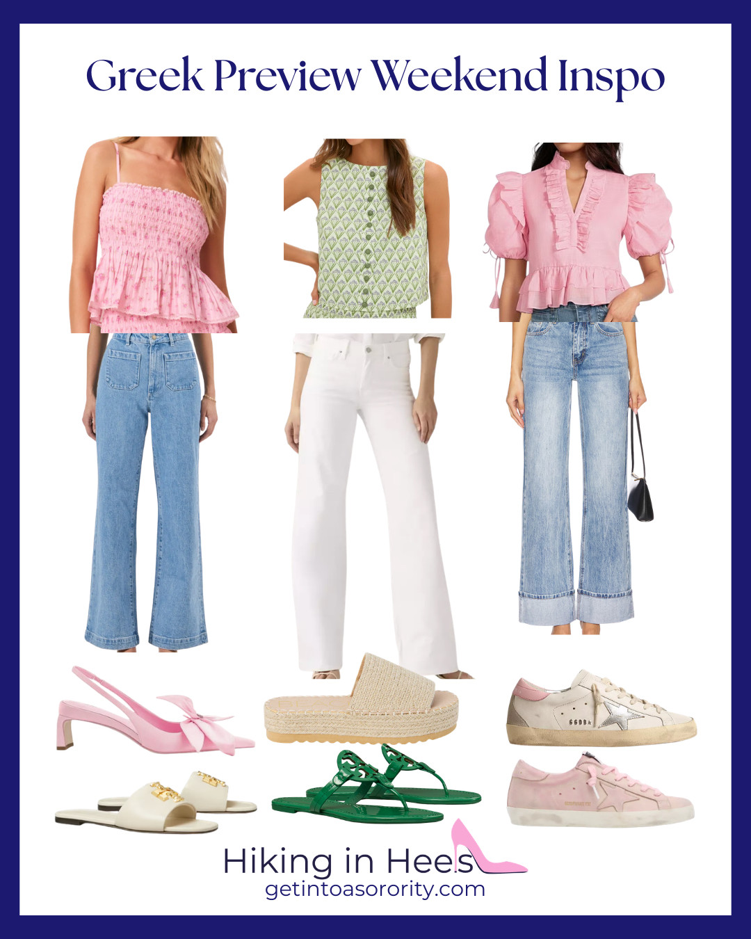 Greek Preview Weekend Inspo! 

 #LTKdayinmylife #LTKgrwm #LTKootd
