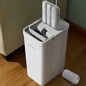 JOYMOOP Hands-Free Self-Cleaning Microfiber Mop and Bucket with Wringer Set for Home, Mops for Fl... | Amazon (US)