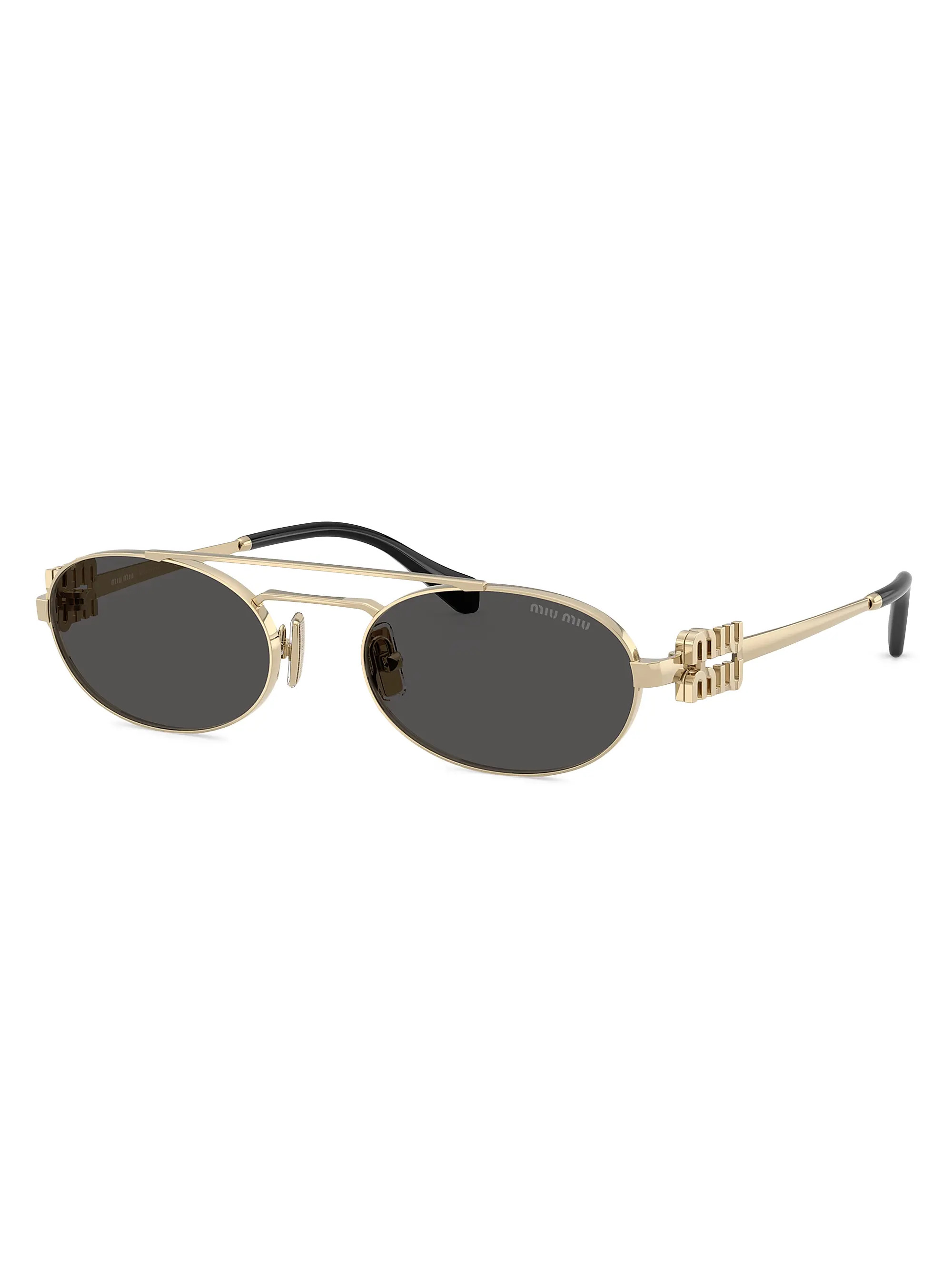 53MM Oval Sunglasses | Saks Fifth Avenue
