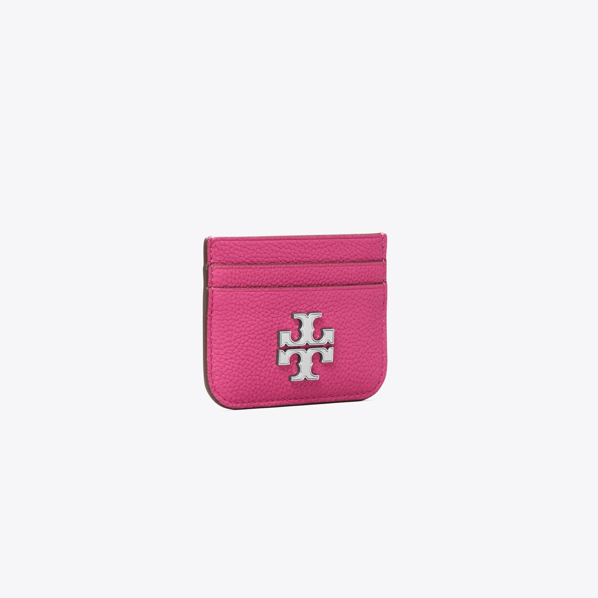 ELEANOR PEBBLED CARD CASE | Tory Burch (US)