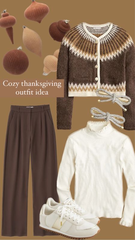 Cozy thanksgiving outfit idea 🍂🫶🏼🦃