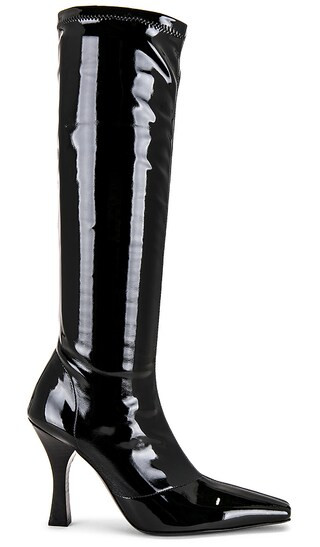 Snipped Toe Boot in Black | Revolve Clothing (Global)