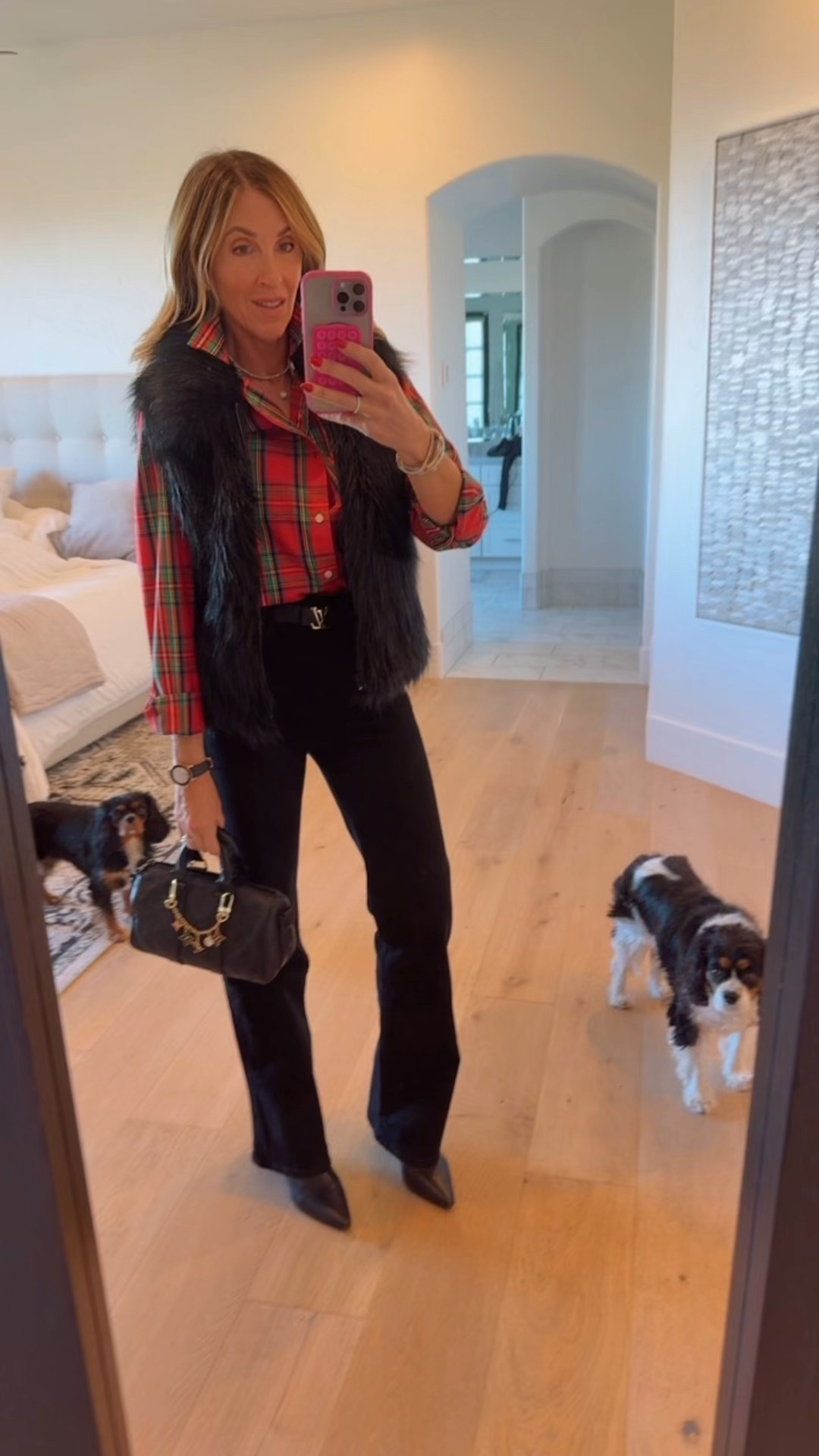 Holiday party ready! I love this men’s plaid button-down. I am in a size small and these frame boot cut jeans size 27.

#LTKHoliday #LTKootd #LTKGiftGuide